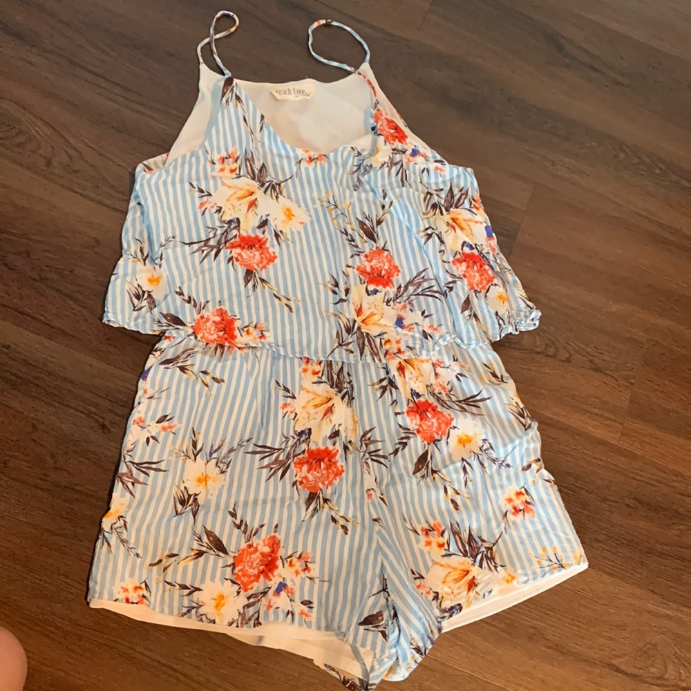 Peach Love Romper Size Large